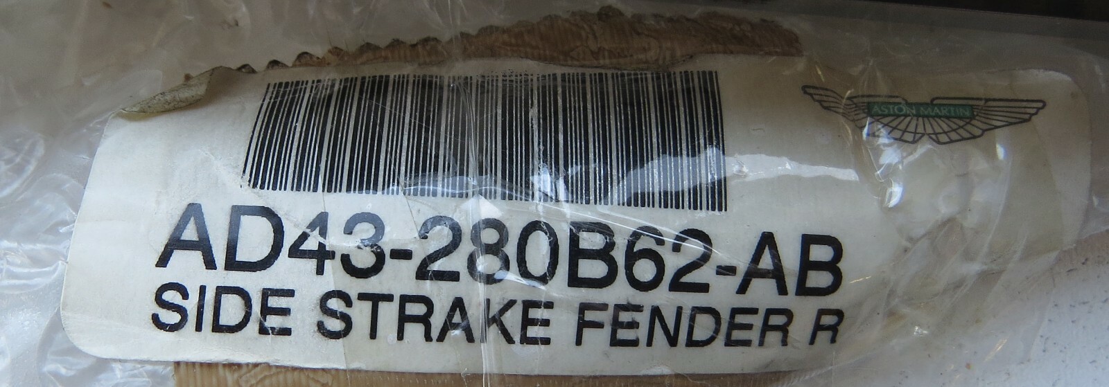 Aston Martin Rapide 2010 - 2019 OEM NEW Side Strake Fender Right AD43-280B62-AB – Image 7