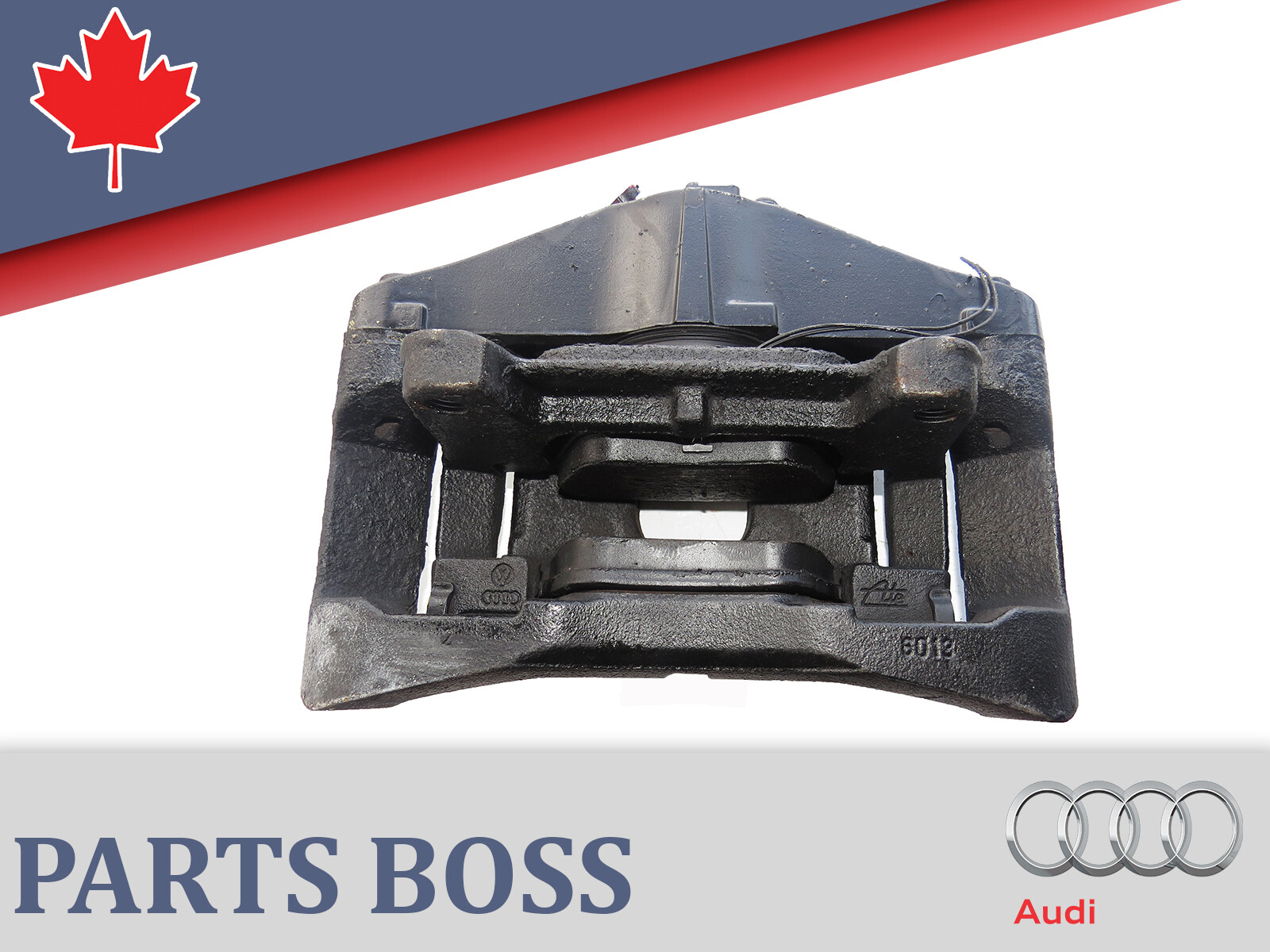Audi 2005-2011 OEM Brake Caliper Front Left (Driver Side)