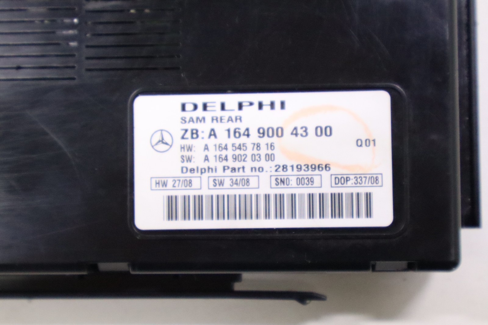 Mercedes GL ML R X164 W164 W251 2002-2012 OEM SAM Module Rear - Image 2