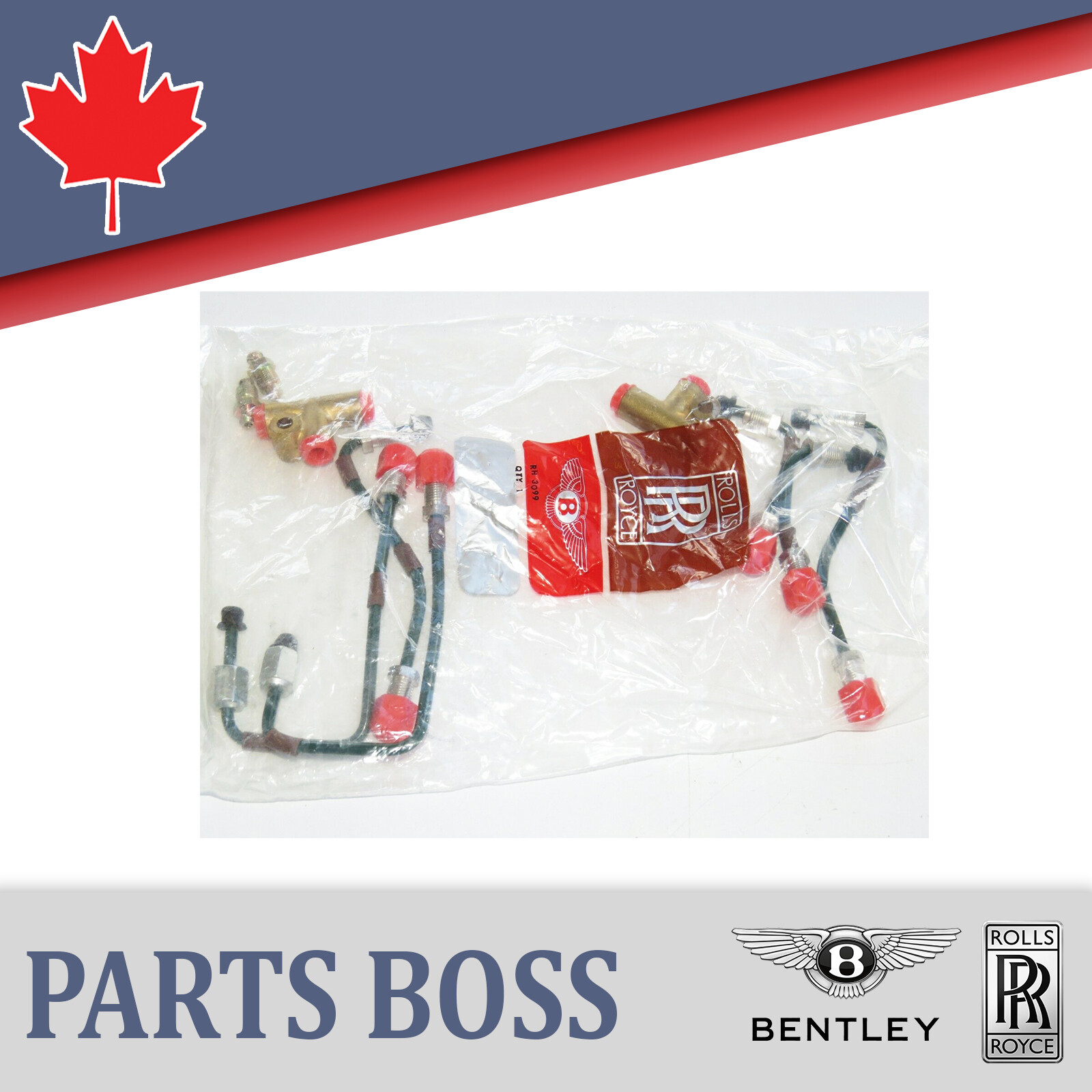 Rolls-Royce & Bentley Models OEM NEW Brake Caliper Kit Feed Pipe