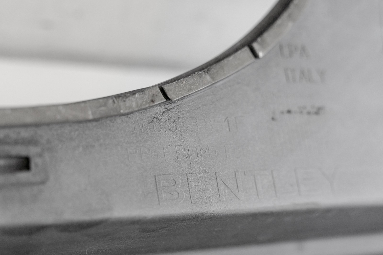 Bentley Continental GT Left Side Skirt Sill Finisher Panel OEM 2004-2011 Genuine - Image 16