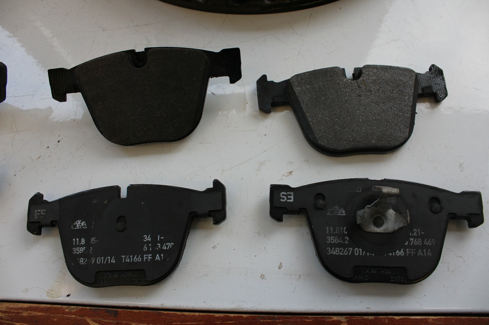 Rolls Royce Phantom 2012-2016 OEM Complete Front Rear Brake Disc Pads - Image 7
