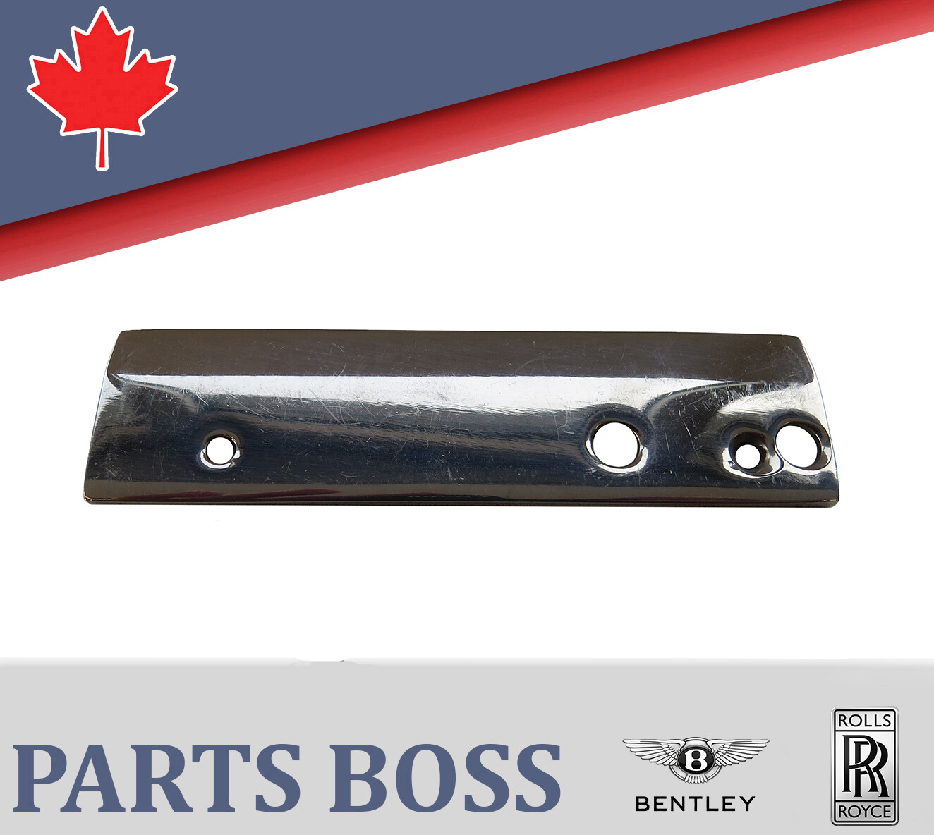Bentley Rolls Royce 1966-1976 OEM NEW Quarter Light Striker Plate Front RH