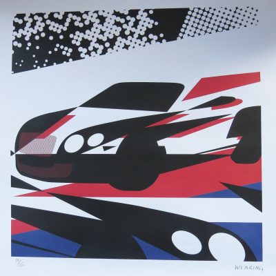 Bentley Wearing "Look behind the surface" Genuine OEM Print Art Poster 34/350