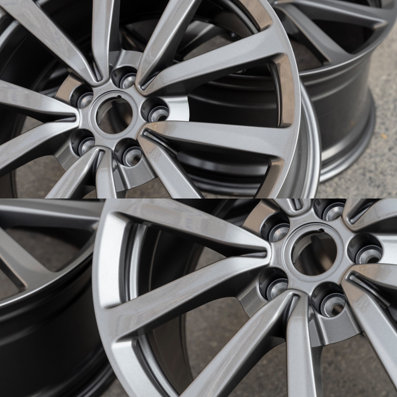 Aston Martin DB9 Vantage S 19" inch rim OEM Genuine Original Lightning Wheel Set – Image 16