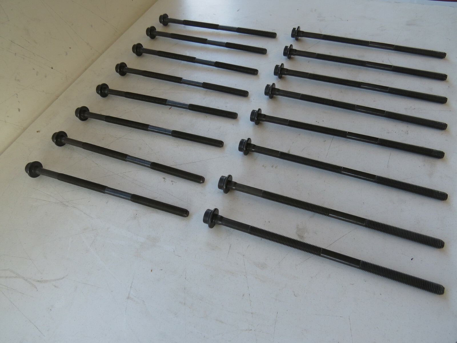 Porsche 1999-2006 2007 2008 OEM Cylinder Head Bolts Set of 16 M10x1.5x230MM - Image 2