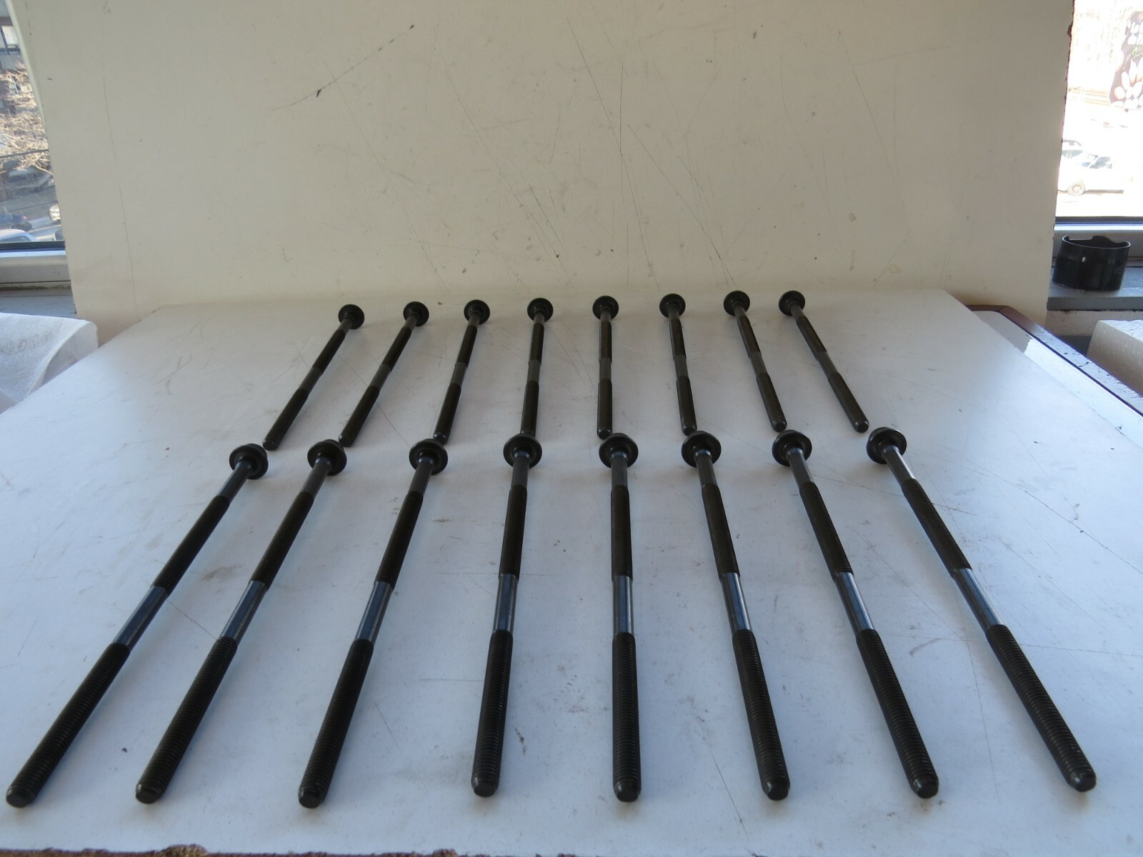 Porsche 1999-2006 2007 2008 OEM Cylinder Head Bolts Set of 16 M10x1.5x230MM - Image 3