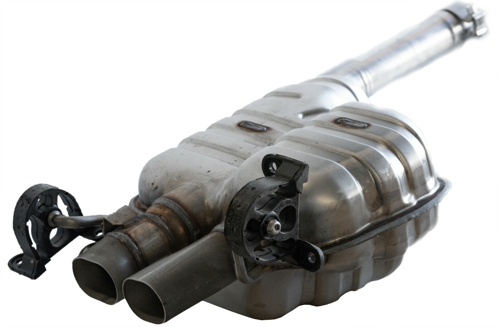 Bentley Continental GT GTC SS 2003-2011 Exhaust Muffler with Flap Actuator Front - Image 5