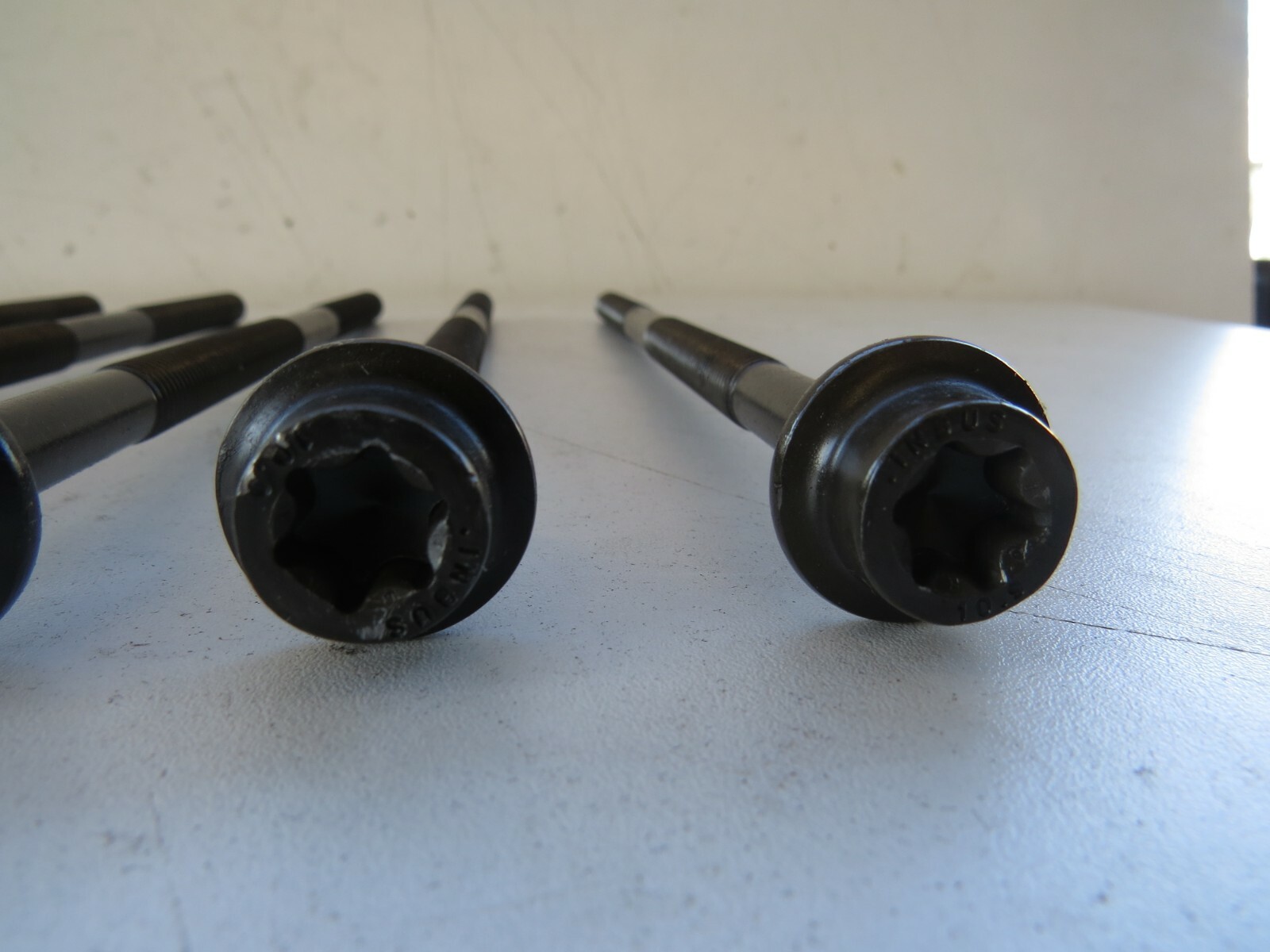 Porsche 1999-2006 2007 2008 OEM Cylinder Head Bolts Set of 16 M10x1.5x230MM - Image 11