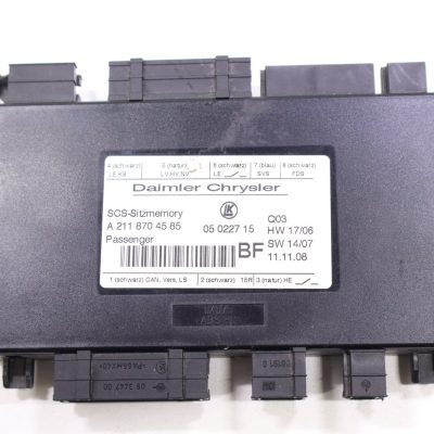 Mercedes CLS E GL ML R SLK 2003-2010 OEM Seat Control Module Front Right