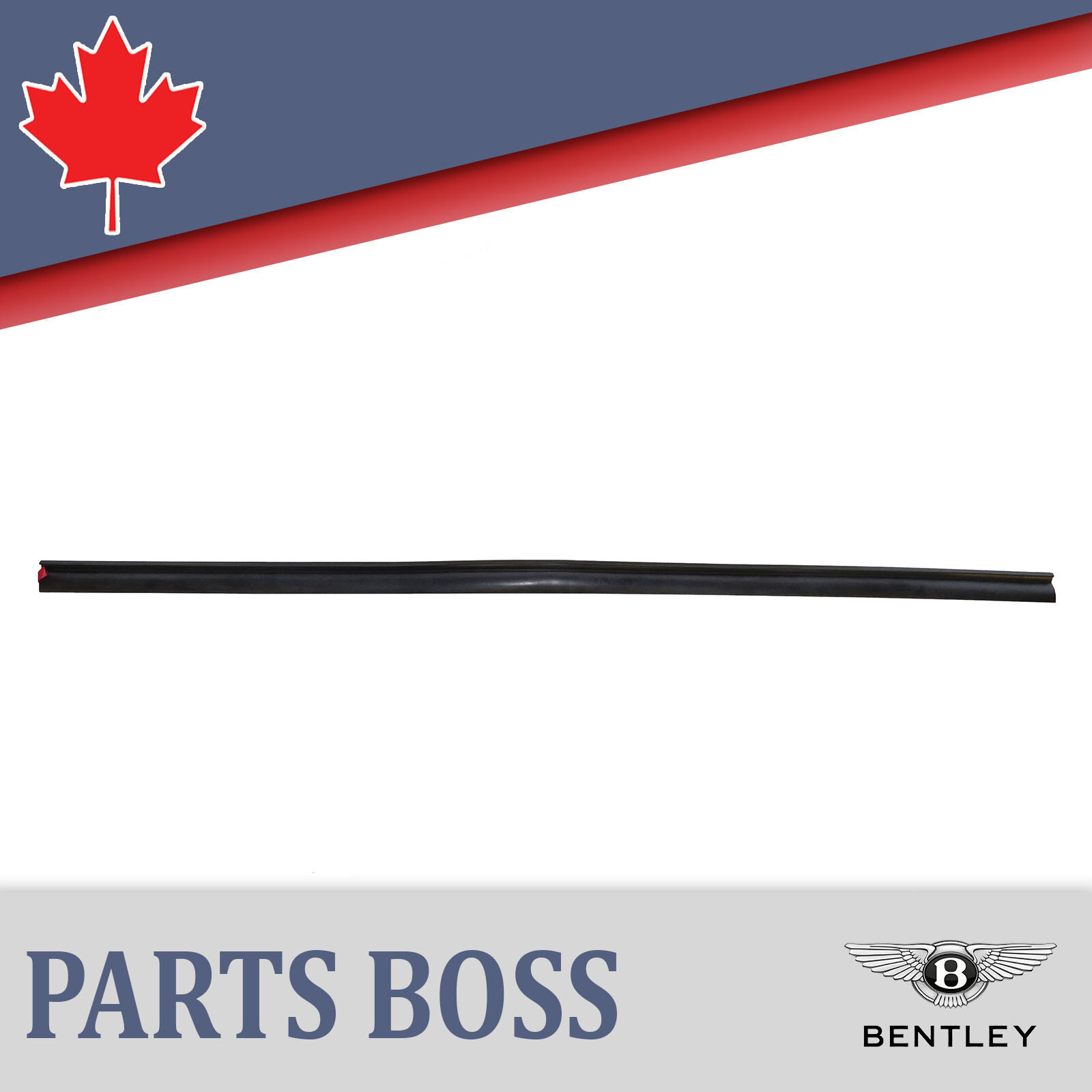 Bentley Continental 2003-2018 OEM NEW Spoiler Sealing Element Rear