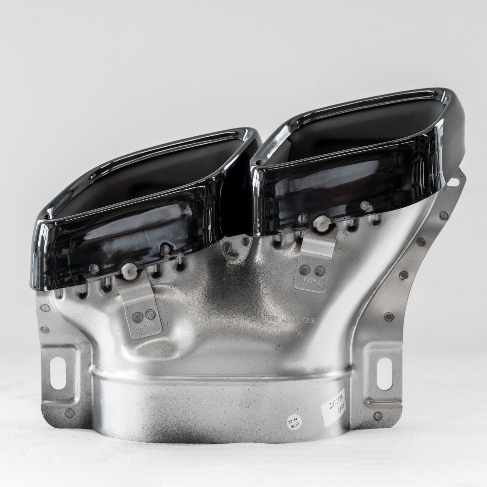 Mercedes C63 C63s GLC63 GLC63s AMG Exhaust tip SET OEM 2016 2017 2018 Black - Image 7
