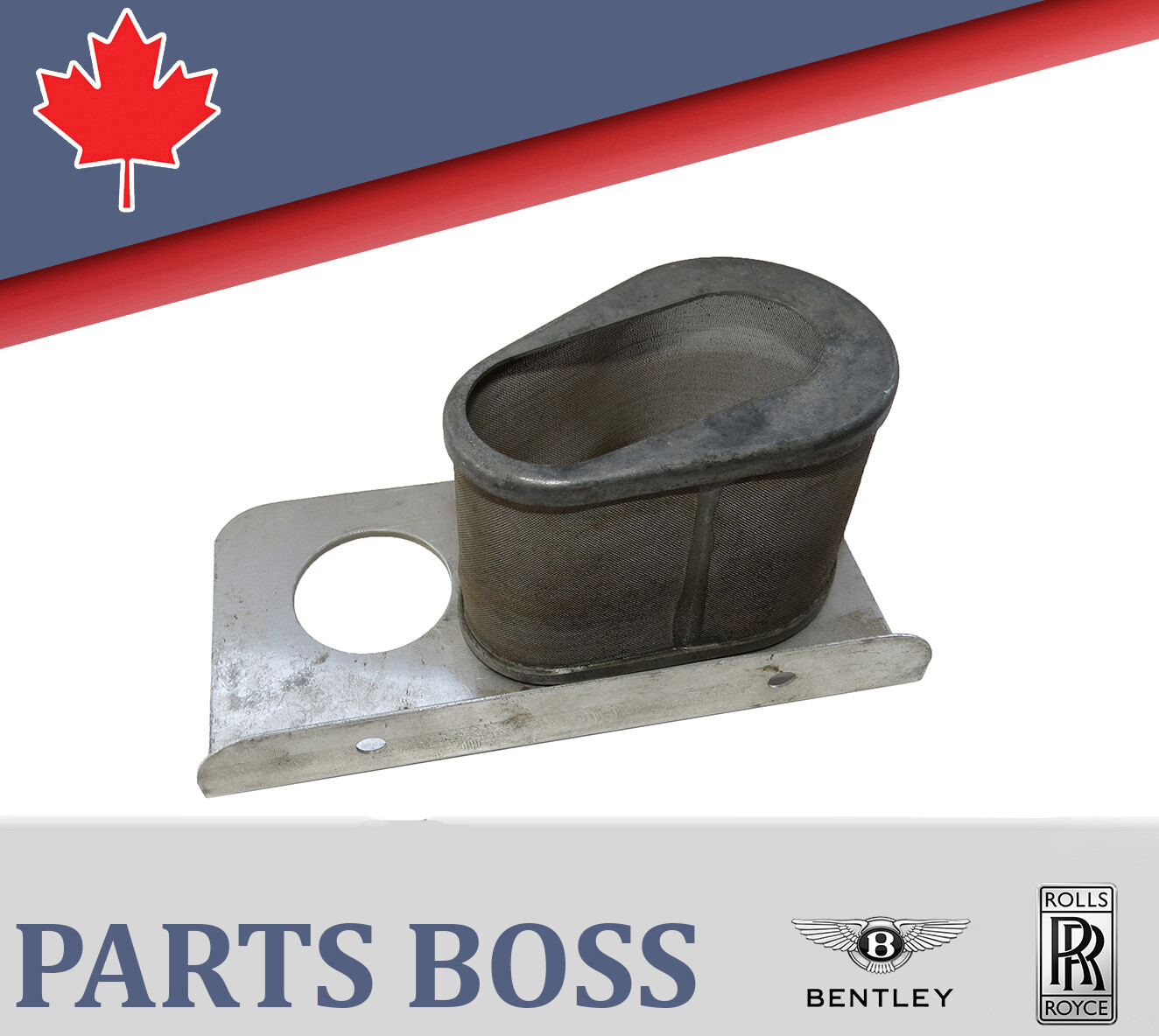 Bentley Rolls-Royce 1971-1976 OEM NEW Baffle & Filter Hydraulic Reservoir Front