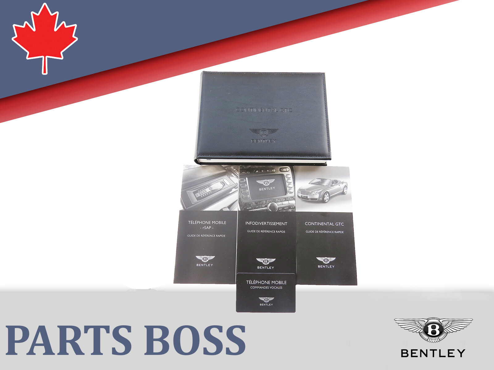 Bentley Continental GTC 2003-2005 2006 2007 2008 2009 OEM Owner's Manual French