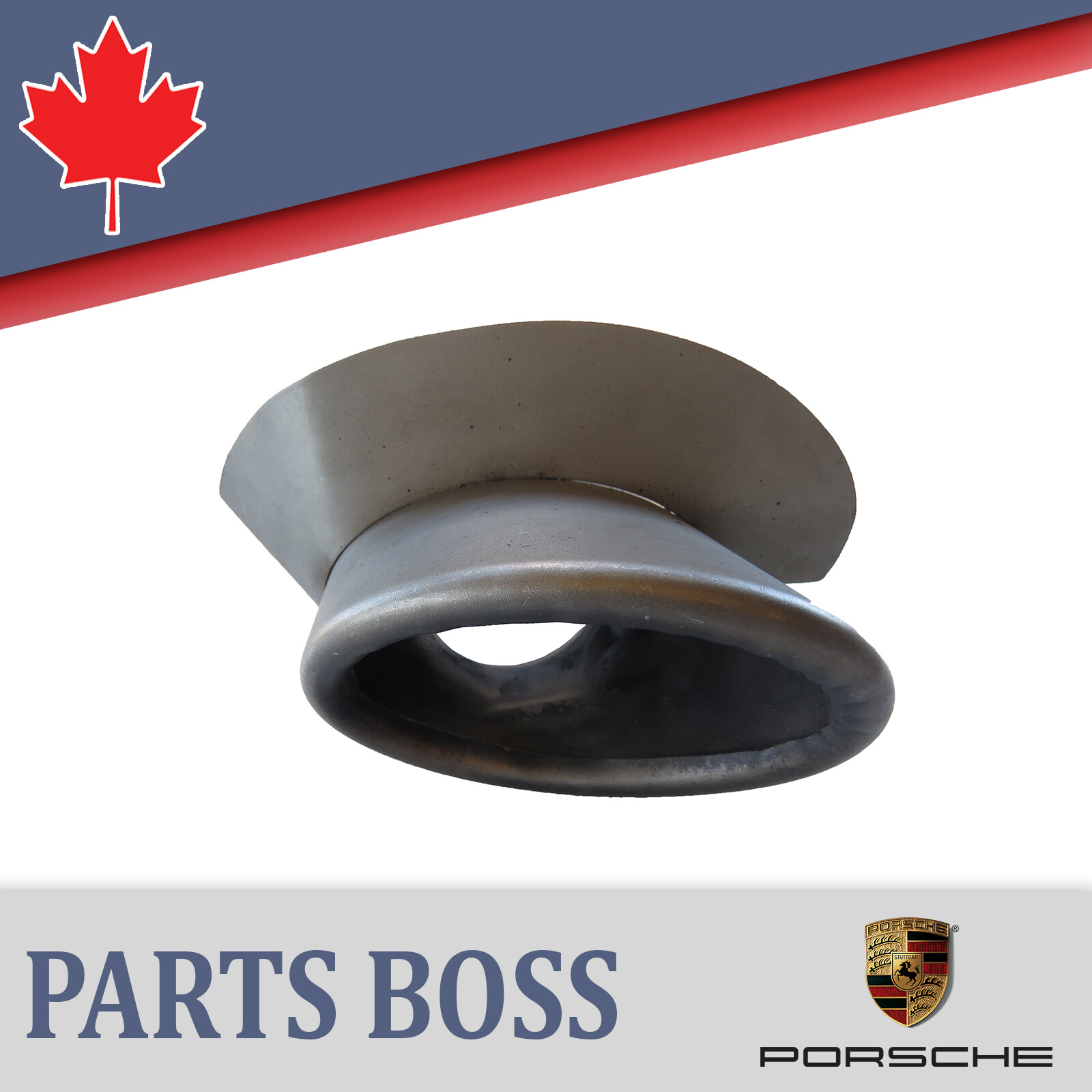 Porsche 911 Turbo 1996 1997 OEM Exhaust Tail Pipe Tip Left Side 99311125153