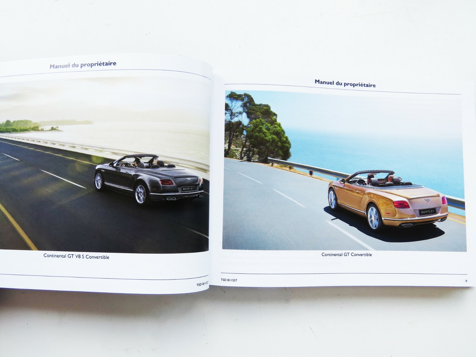 Bentley Continental GT Convertible OEM Owner's Manual in FRENCH - Image 10