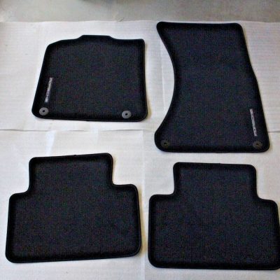 Porsche Macan 2020 OEM Carpet Floor Mats Set of 4 Black