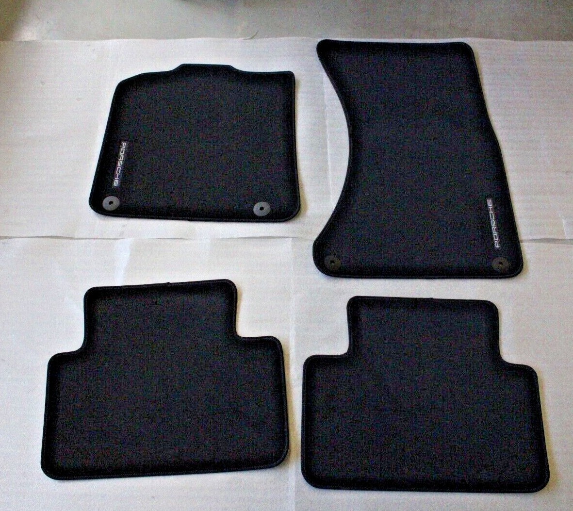 Porsche Macan 2020 OEM Carpet Floor Mats Set of 4 Black