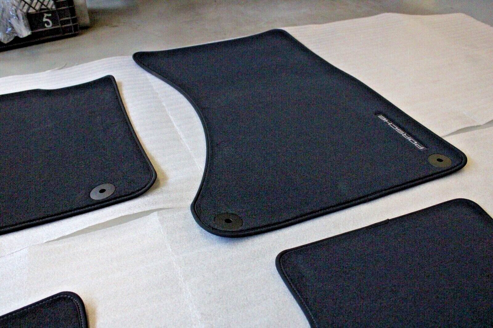 Porsche Macan 2020 OEM Carpet Floor Mats Set of 4 Black – Image 4