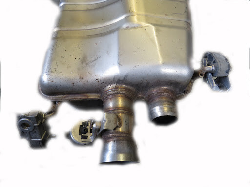 Bentley Continental Flying Spur 2013-2022 Silent Exhaust Muffler w/ Exhaust flap - Image 3