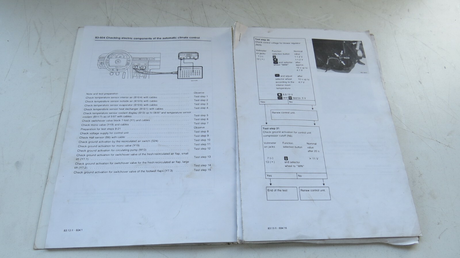 Mercedes-Benz 1998 OEM Service Manual Model 163 T2678097 - Image 7