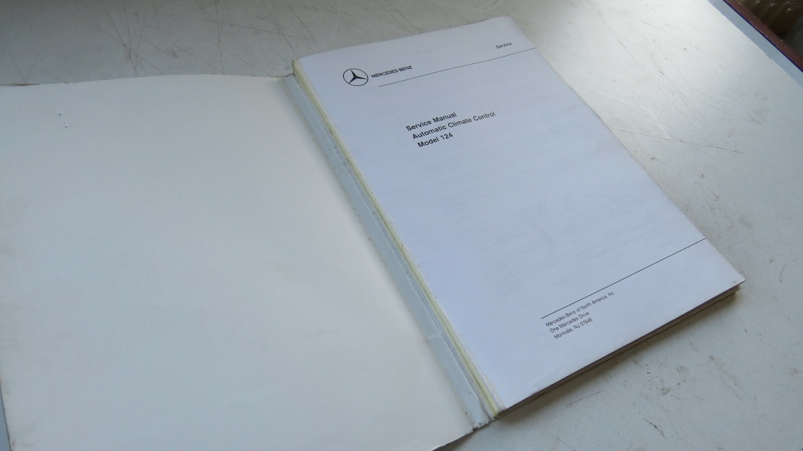 Mercedes-Benz 1998 OEM Service Manual Model 163 T2678097 - Image 9