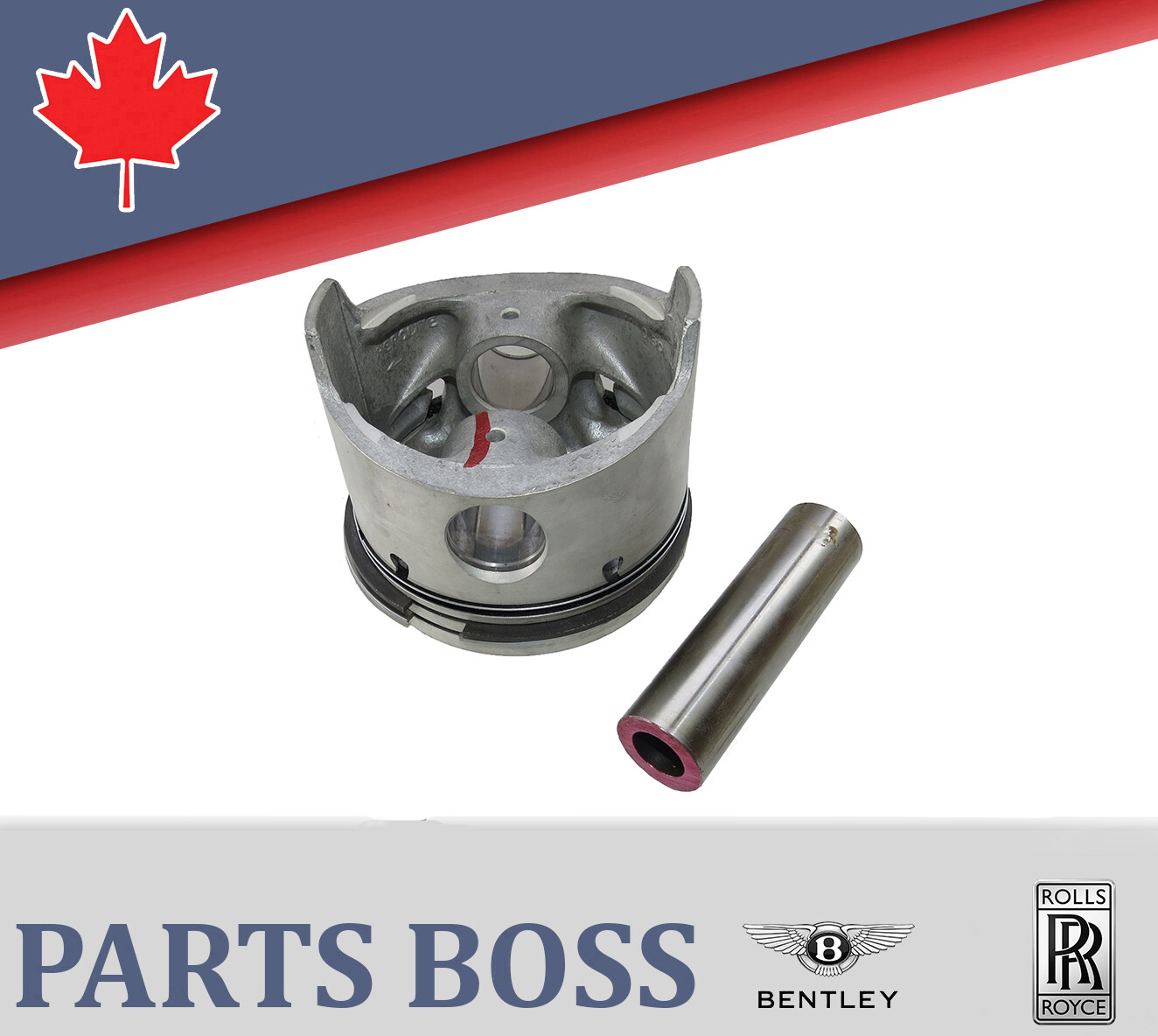 Bentley Rolls-Royce 1974-1978 1979 1980 1981 OEM Piston (Ratio 7.3:1) B Bank