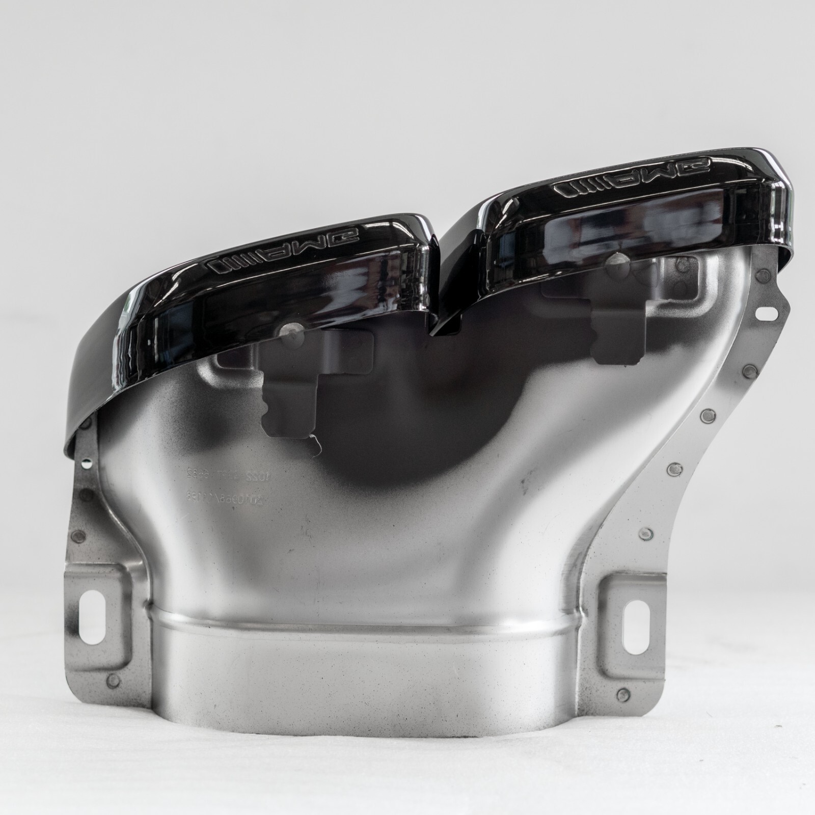Mercedes C63 C63s GLC63 GLC63s AMG Right Exhaust tip OEM 2016 2017 2018 Black - Image 3
