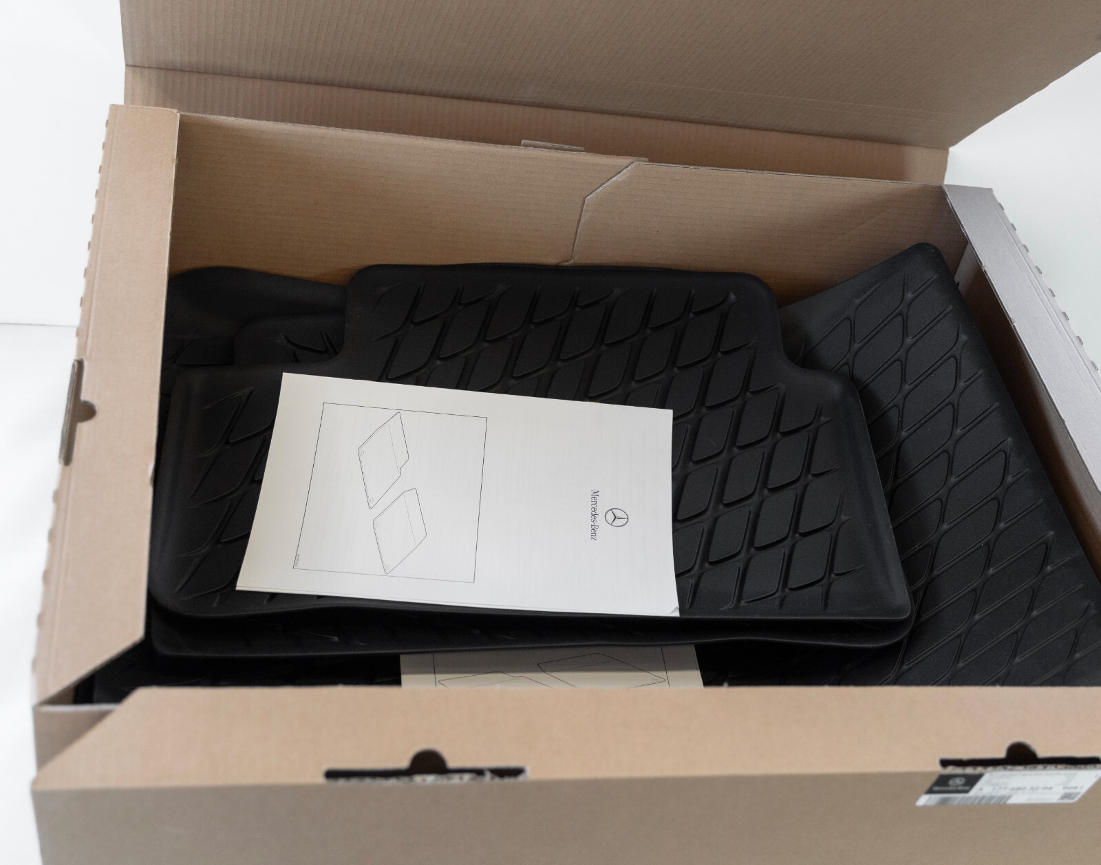 Mercedes GLA250 GLA45 AMG OEM Winter Rubber floor Mat set 2020-2023 Front & Rear - Image 21