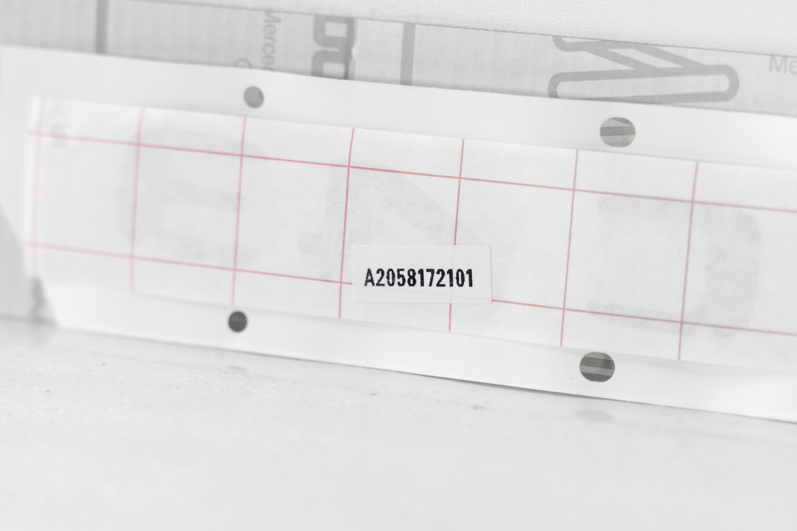 Mercedes C43 Boot Trunk Lettering Genuine OEM 2017-2022 Chrome - Image 6