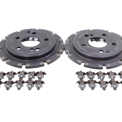 Mercedes C63 E63 GLC63 SL63 2011-2023 OEM BREMBO Brake Disc 390mm Hub Set Front