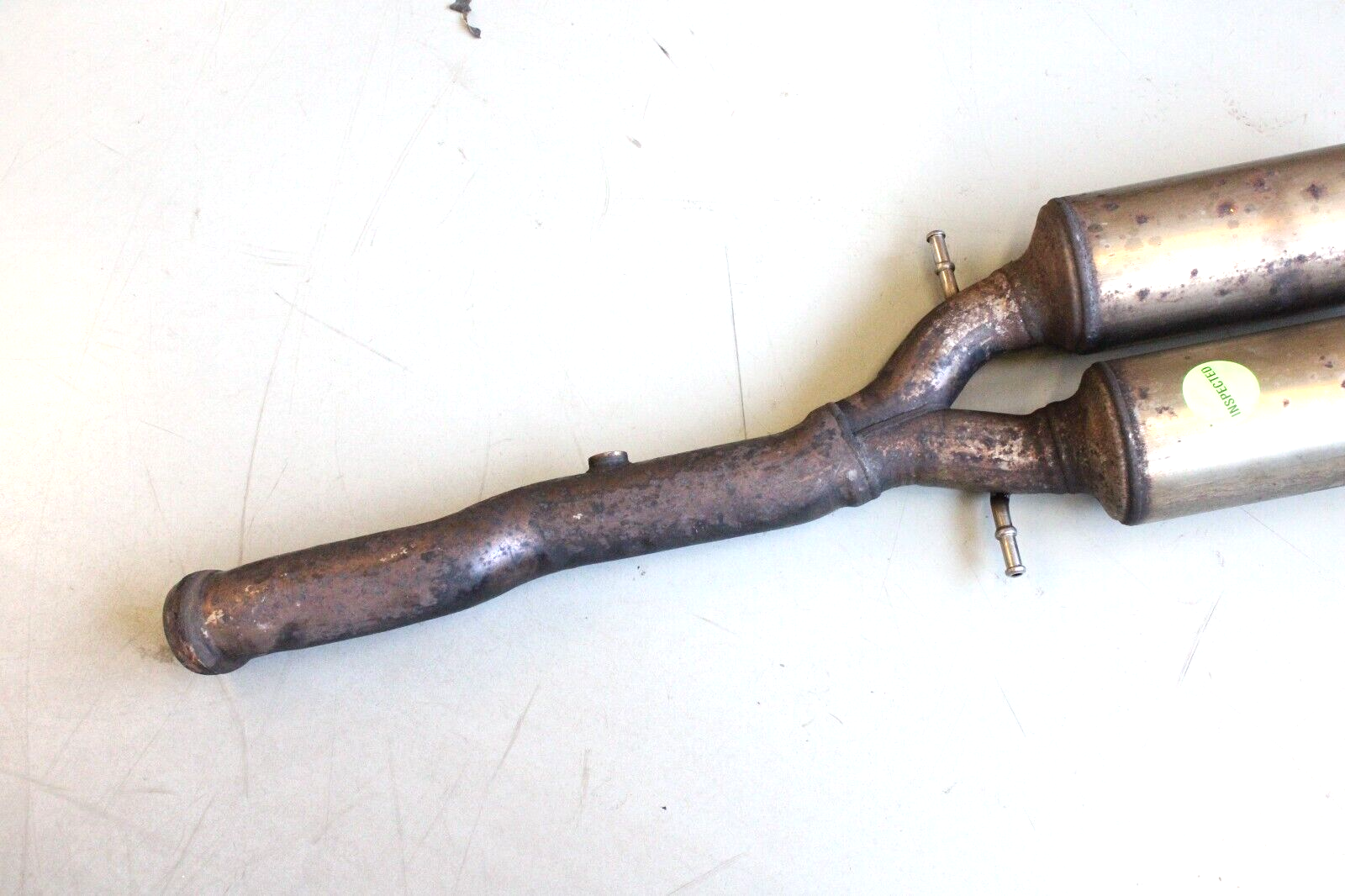 Mercedes W221 S350 3.0 Bluetec 2012-2013 OEM Exhaust Intermediate Resonator Pipe - Image 16