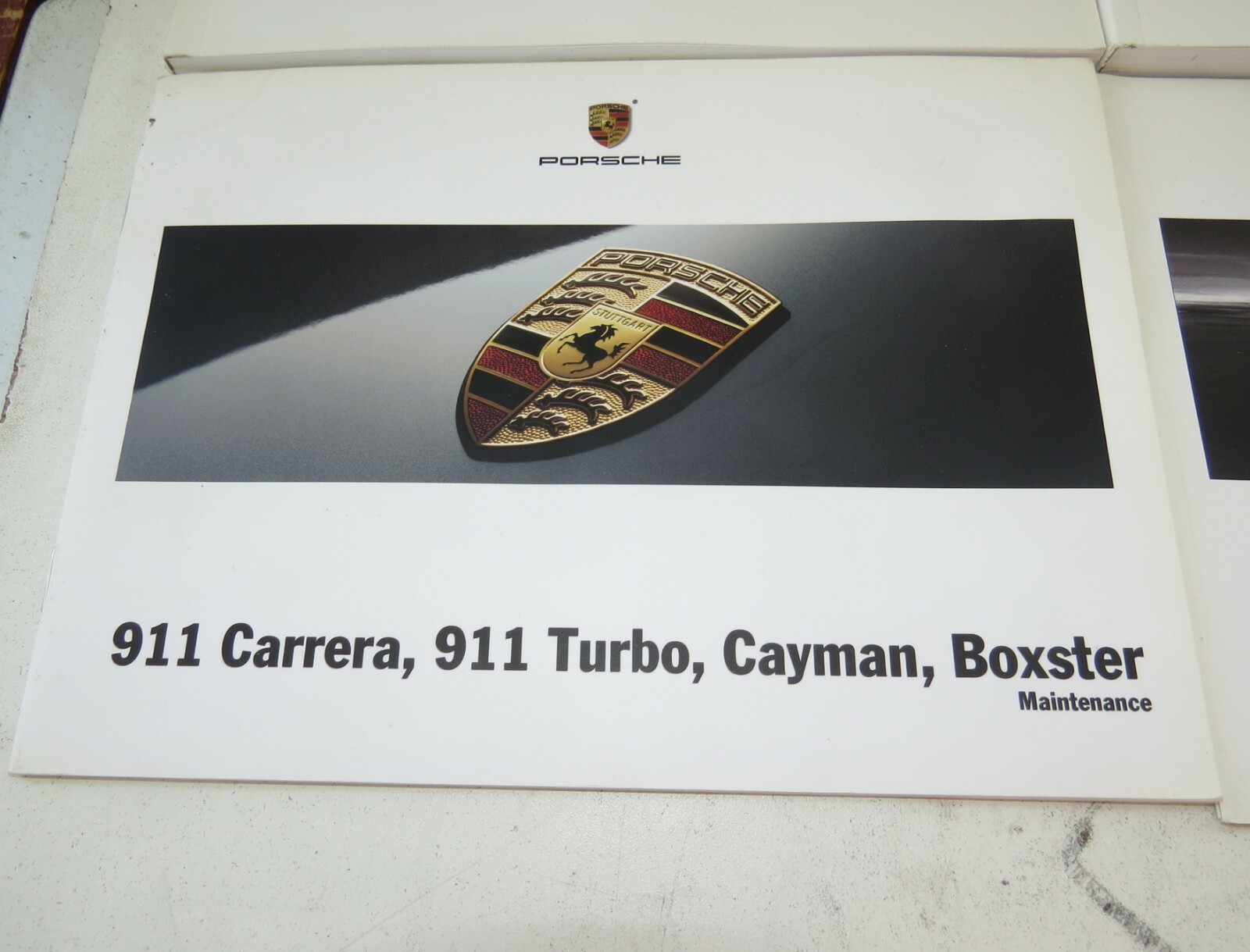 Porsche 911 Carrera OEM Owner's Guide Manual - Image 4