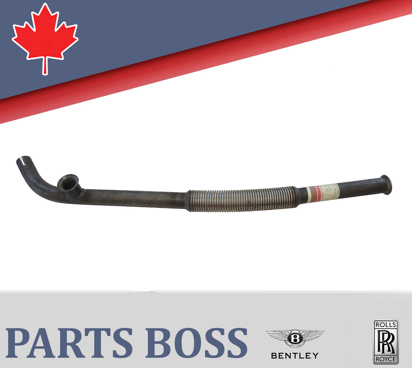 Rolls-Royce Camargue 1975-1984 1985 1986 1987 OEM Balance Exhaust Pipe UR23589