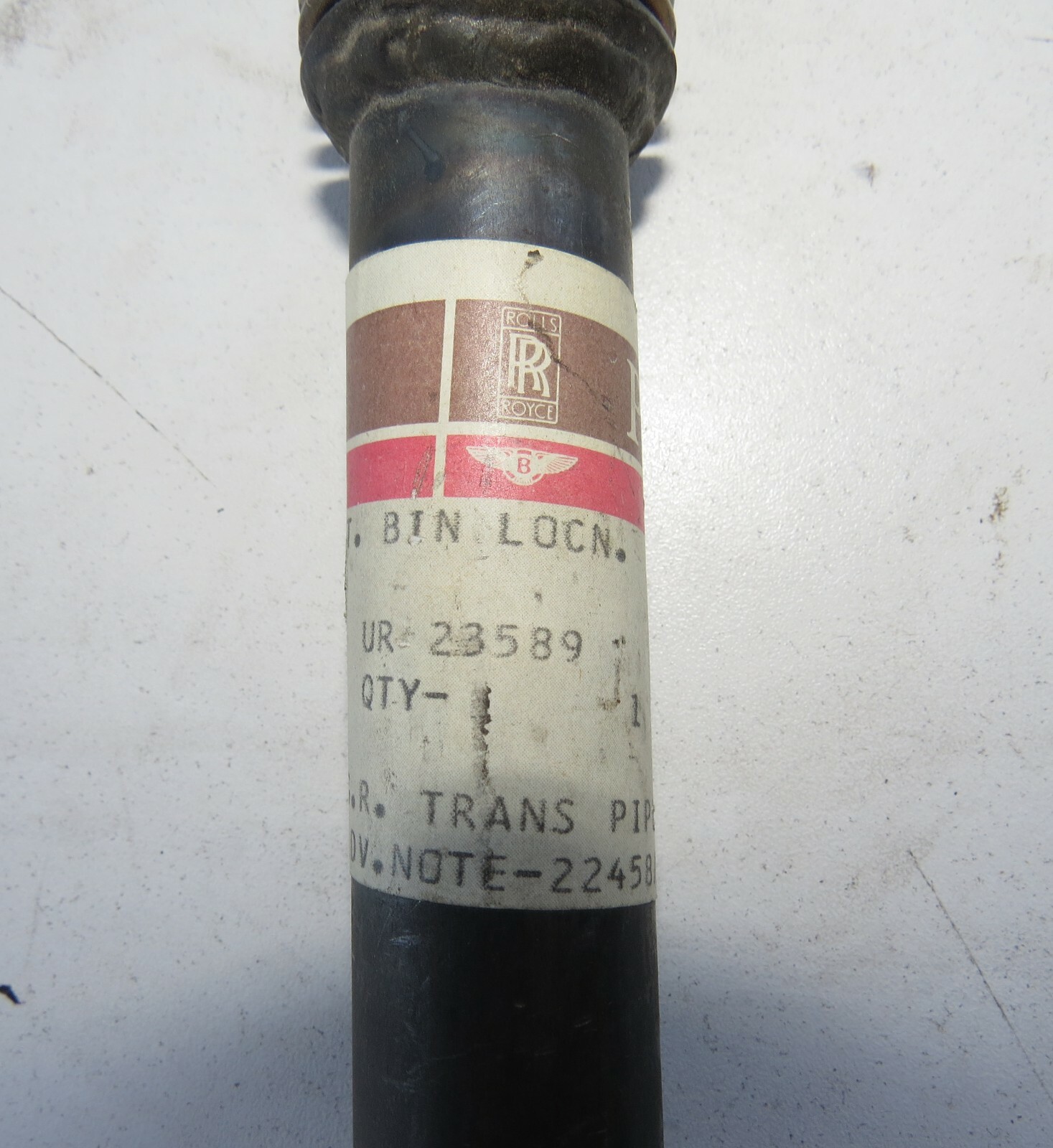 Rolls-Royce Camargue 1975-1984 1985 1986 1987 OEM Balance Exhaust Pipe UR23589 – Image 5