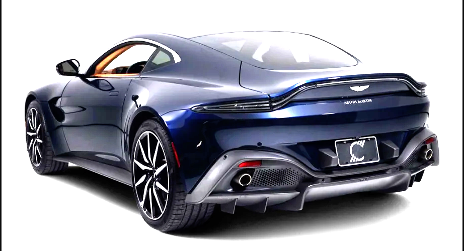 Aston Martin Vantage V8 2018-2023 OEM Single Exhaust Muffler System Assembly Tip - Image 3