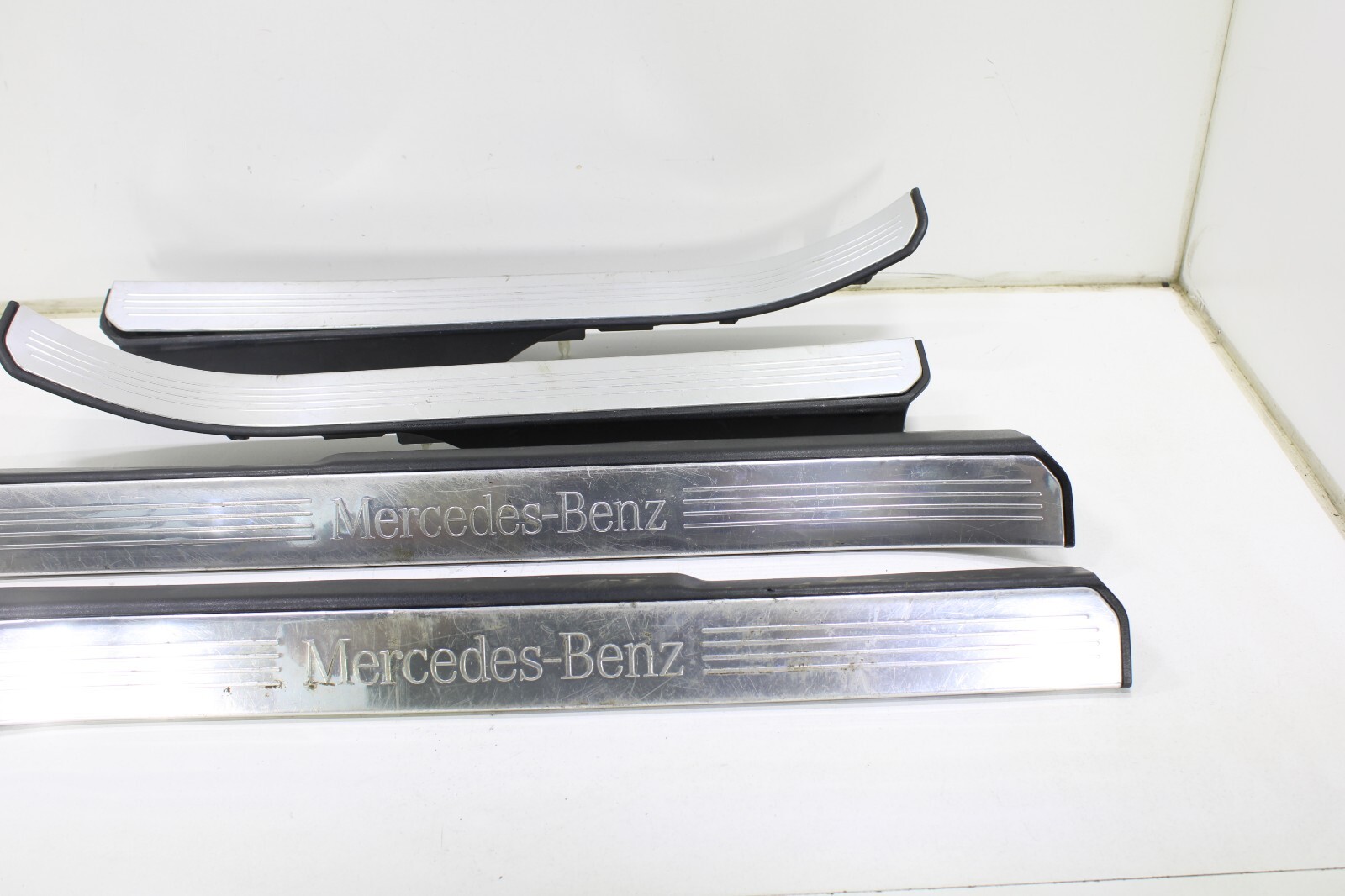 Mercedes S350 S400 S550 S600 2007-2013 OEM Door Sill Scuff Plate Set of 4 - Image 11