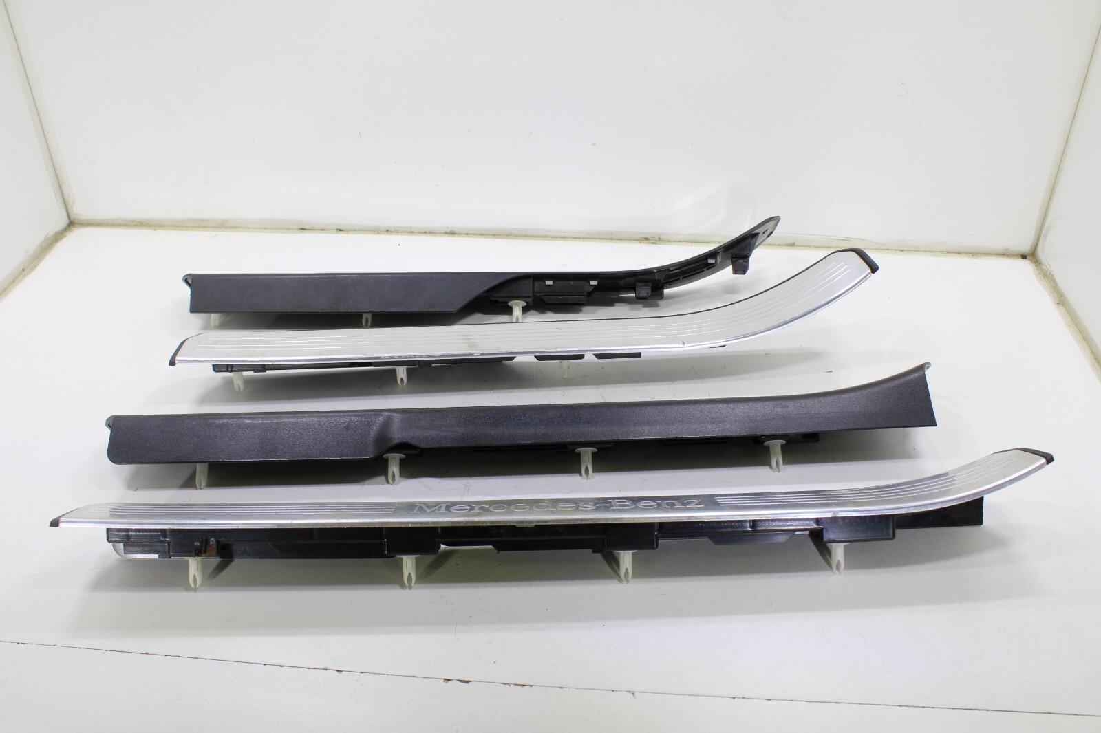 Mercedes S350 S400 S550 S600 2007-2013 OEM Door Sill Scuff Plate Set of 4 - Image 22