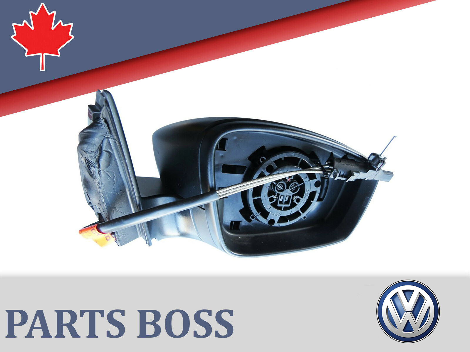 Volkswagen Jetta 2011-2018 OEM Side View Mirror Right (Passenger Side)