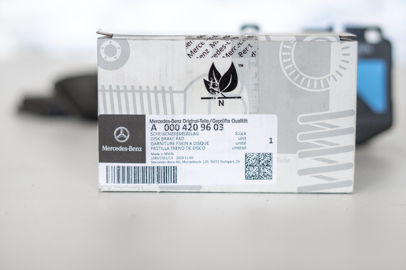 Mercedes Front Brake Disc and Pad set C43 GLC43 CLS450 E43 E53 AMG 2016-2023 OEM – Image 7