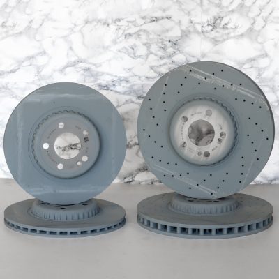 Mercedes C43 C450 GLC300 GLC43 AMG Brake Disc Rotors OEM 2016-2023 Genuine Set