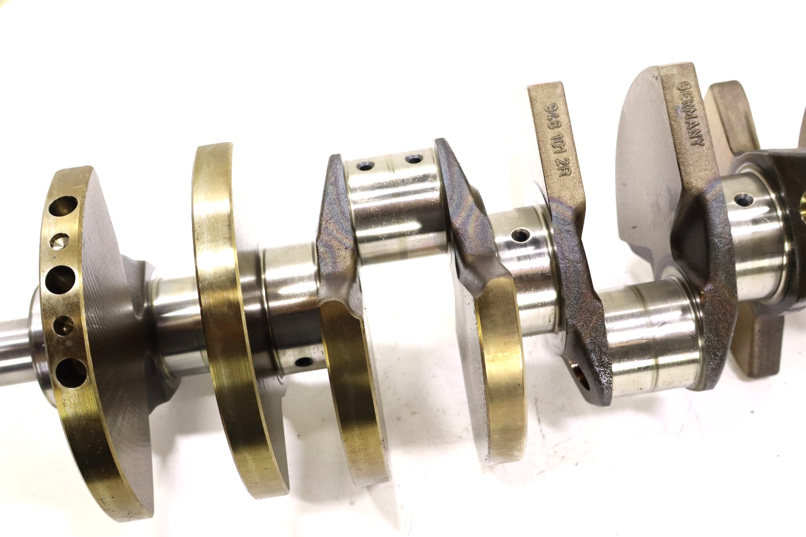 Porsche Cayenne S Turbo Turbo S 4.5L M48.00 M48 2003-2006 OEM Engine Crankshaft - Image 6