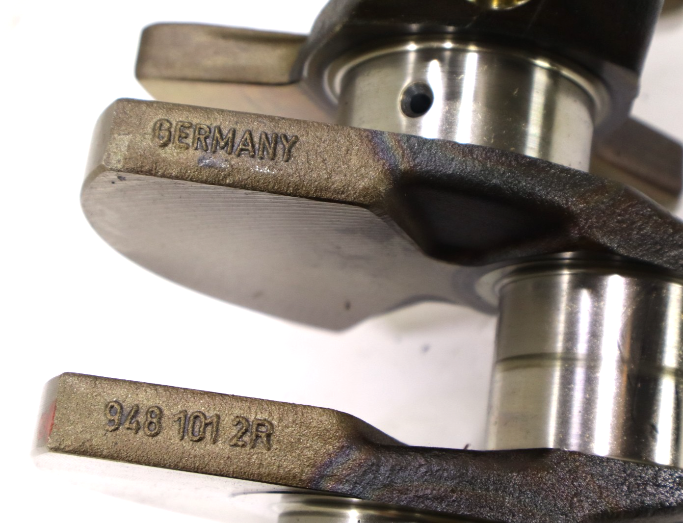 Porsche Cayenne S Turbo Turbo S 4.5L M48.00 M48 2003-2006 OEM Engine Crankshaft - Image 8