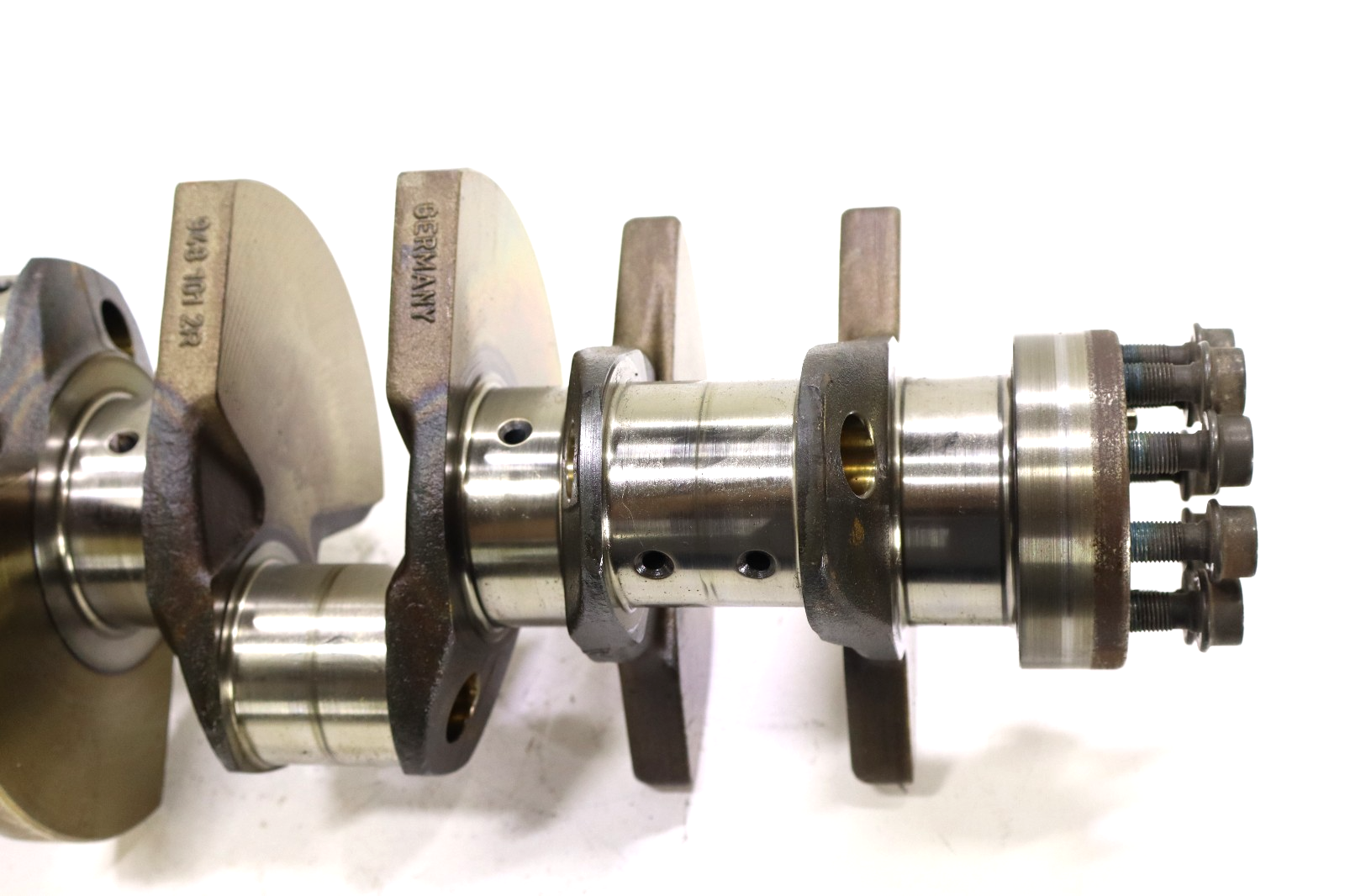 Porsche Cayenne S Turbo Turbo S 4.5L M48.00 M48 2003-2006 OEM Engine Crankshaft - Image 9
