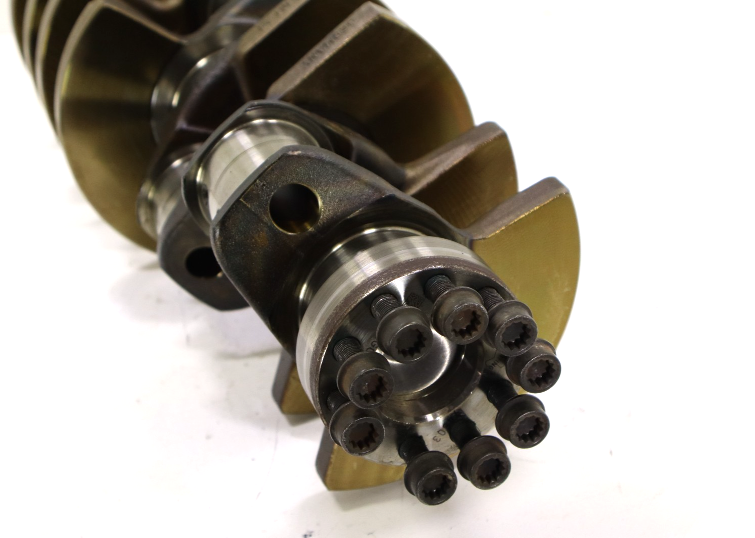 Porsche Cayenne S Turbo Turbo S 4.5L M48.00 M48 2003-2006 OEM Engine Crankshaft - Image 10