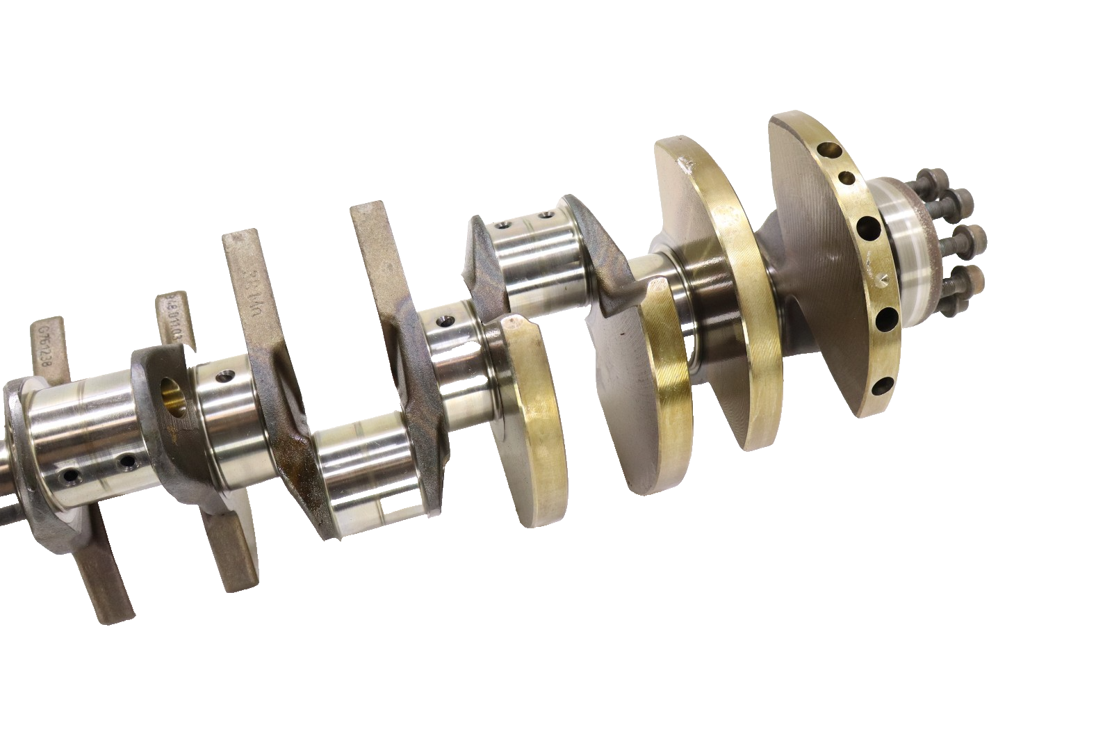 Porsche Cayenne S Turbo Turbo S 4.5L M48.00 M48 2003-2006 OEM Engine Crankshaft - Image 16