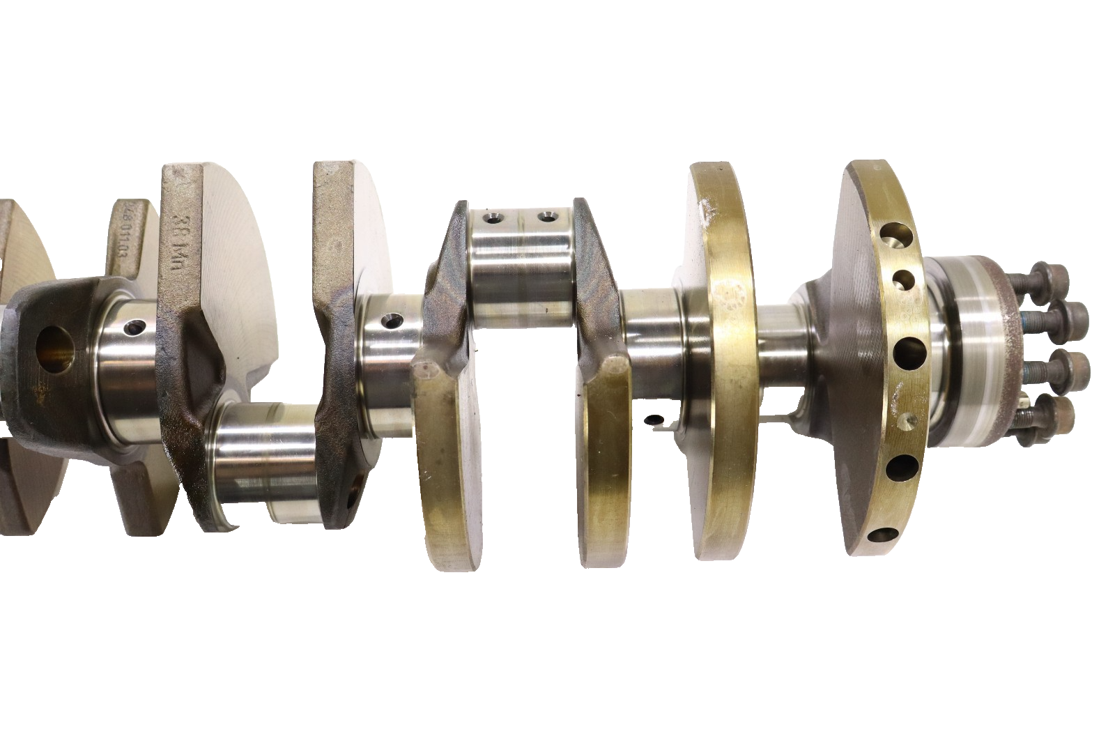 Porsche Cayenne S Turbo Turbo S 4.5L M48.00 M48 2003-2006 OEM Engine Crankshaft - Image 17
