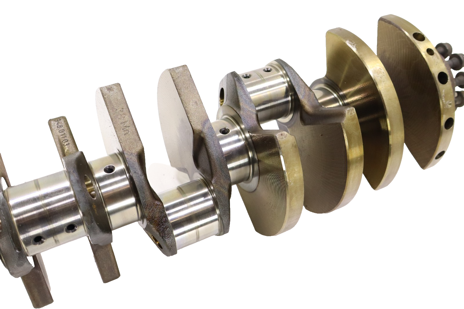 Porsche Cayenne S Turbo Turbo S 4.5L M48.00 M48 2003-2006 OEM Engine Crankshaft - Image 20