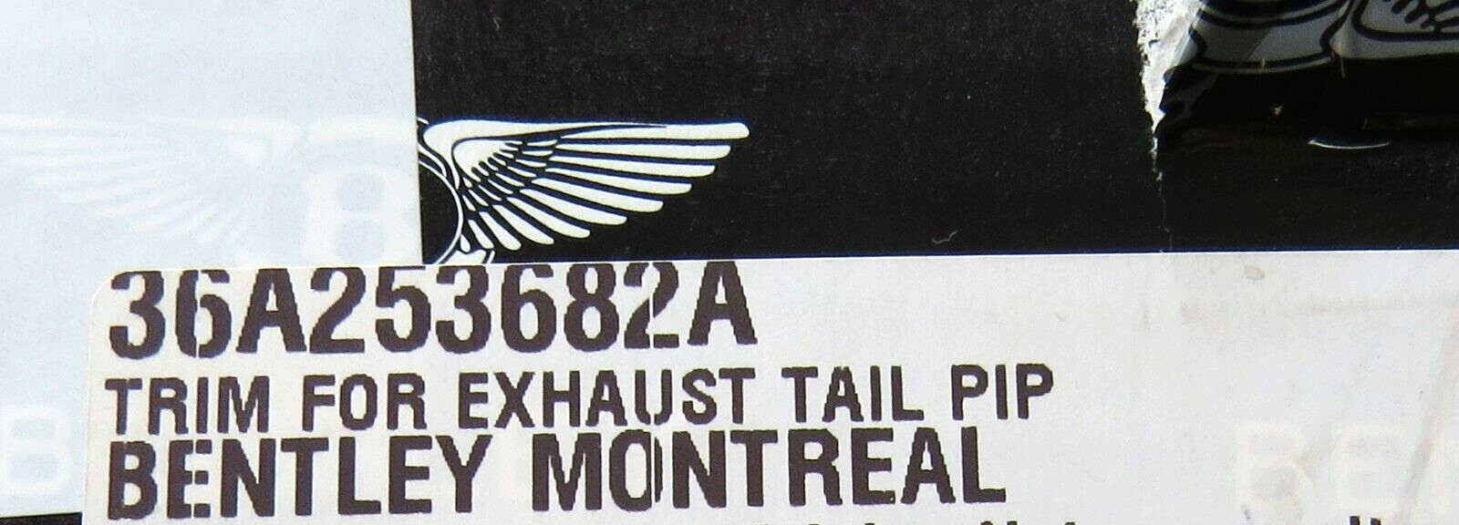 Bentley Bentayga 2015-2022 OEM Exhaust Muffler Tail Pipe Tip Trim Rear Right - Image 11