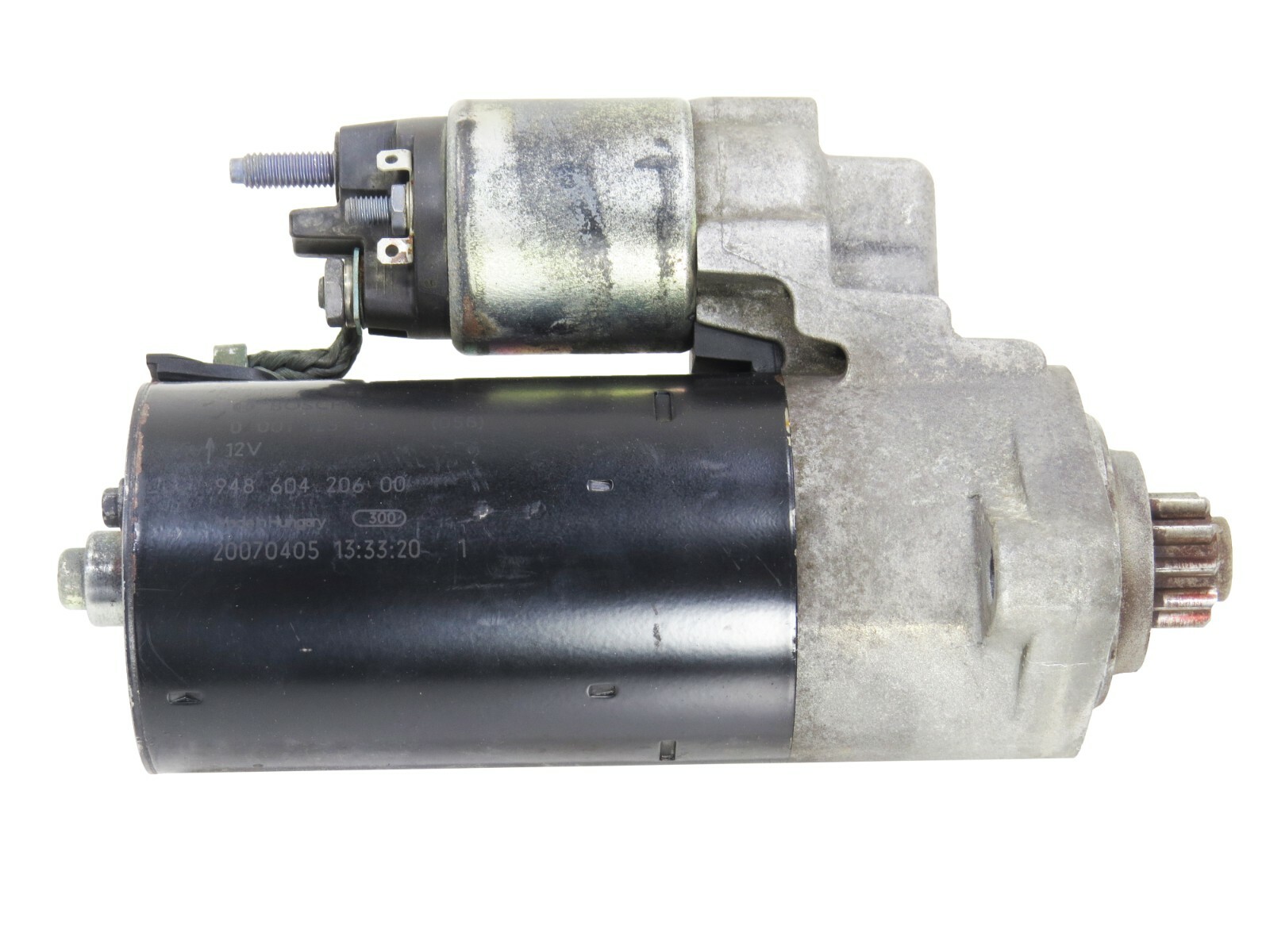 Porsche Cayenne 4.8L 2008-2010 OEM Starter Motor – Image 2